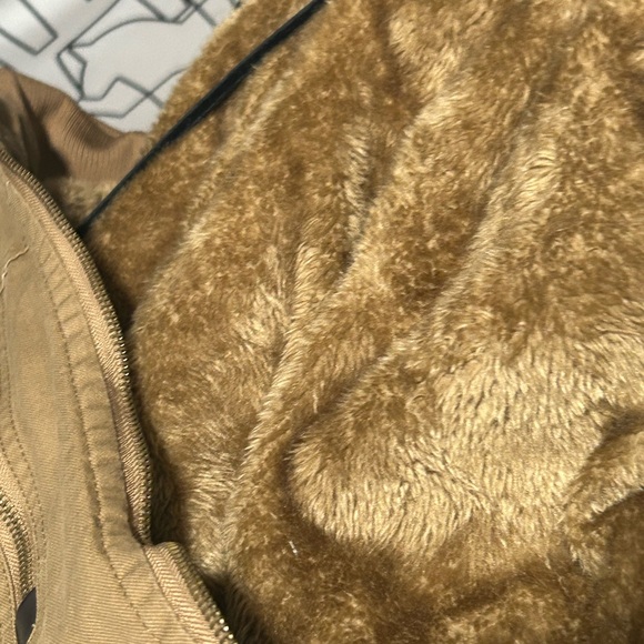 Men's Classic Tan Military Jacket - Picture 4 of 5